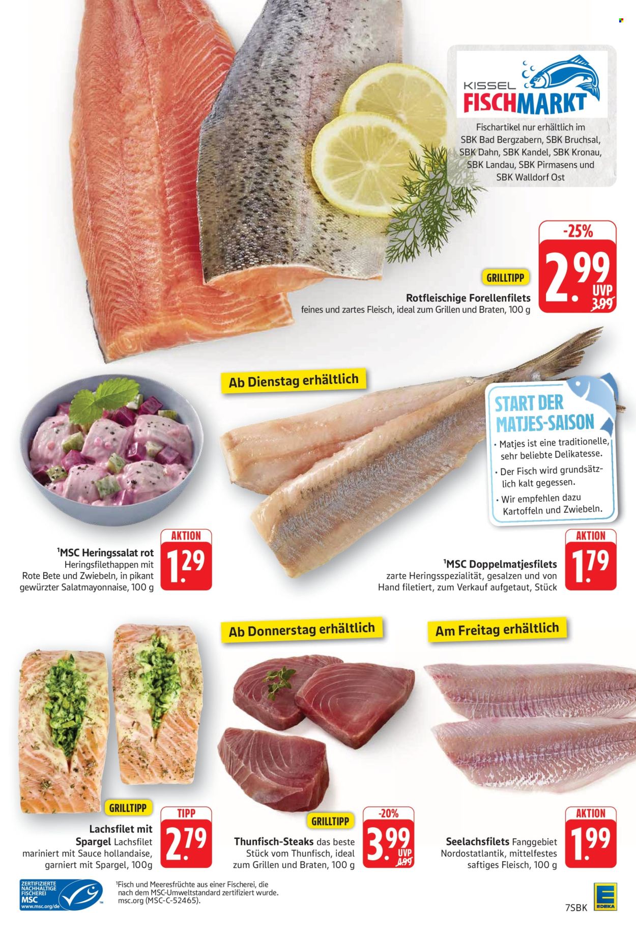 Edeka Prospekte  - 22.06.2026 - 27.06.2026. Seite 7