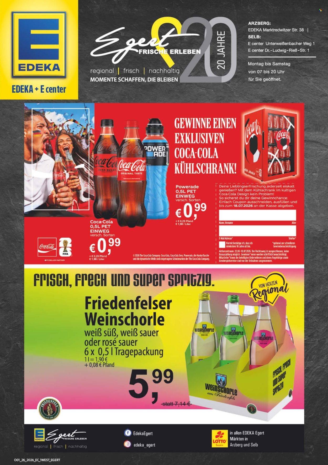 E center Prospekte  - 22.06.2026 - 27.06.2026. Seite 2