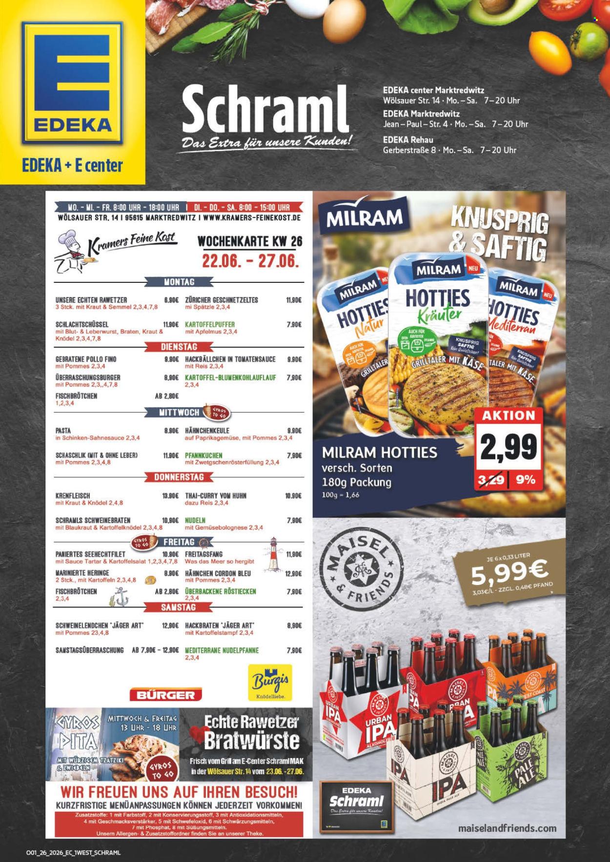 Edeka Prospekte  - 22.06.2026 - 27.06.2026. Seite 2