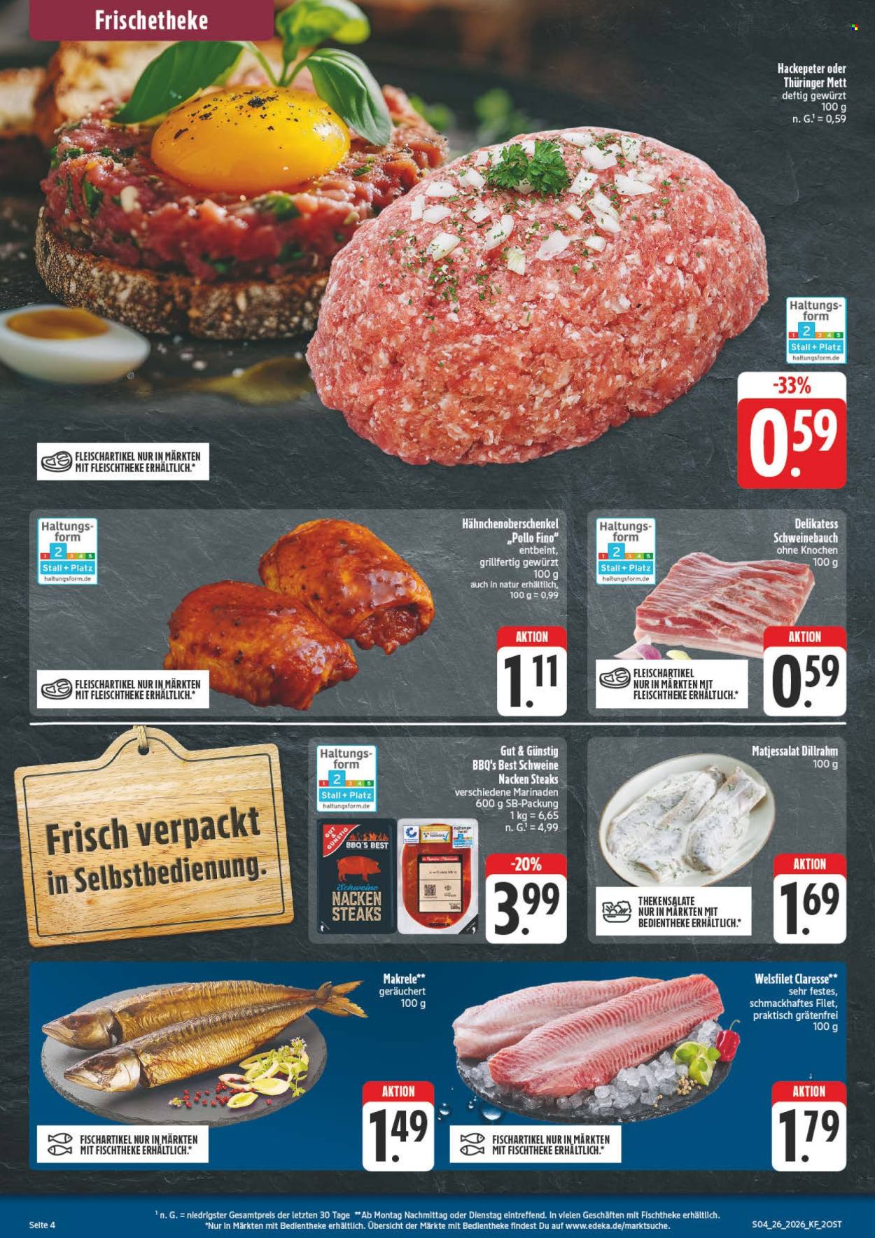 Edeka Prospekte  - 22.06.2026 - 27.06.2026. Seite 4