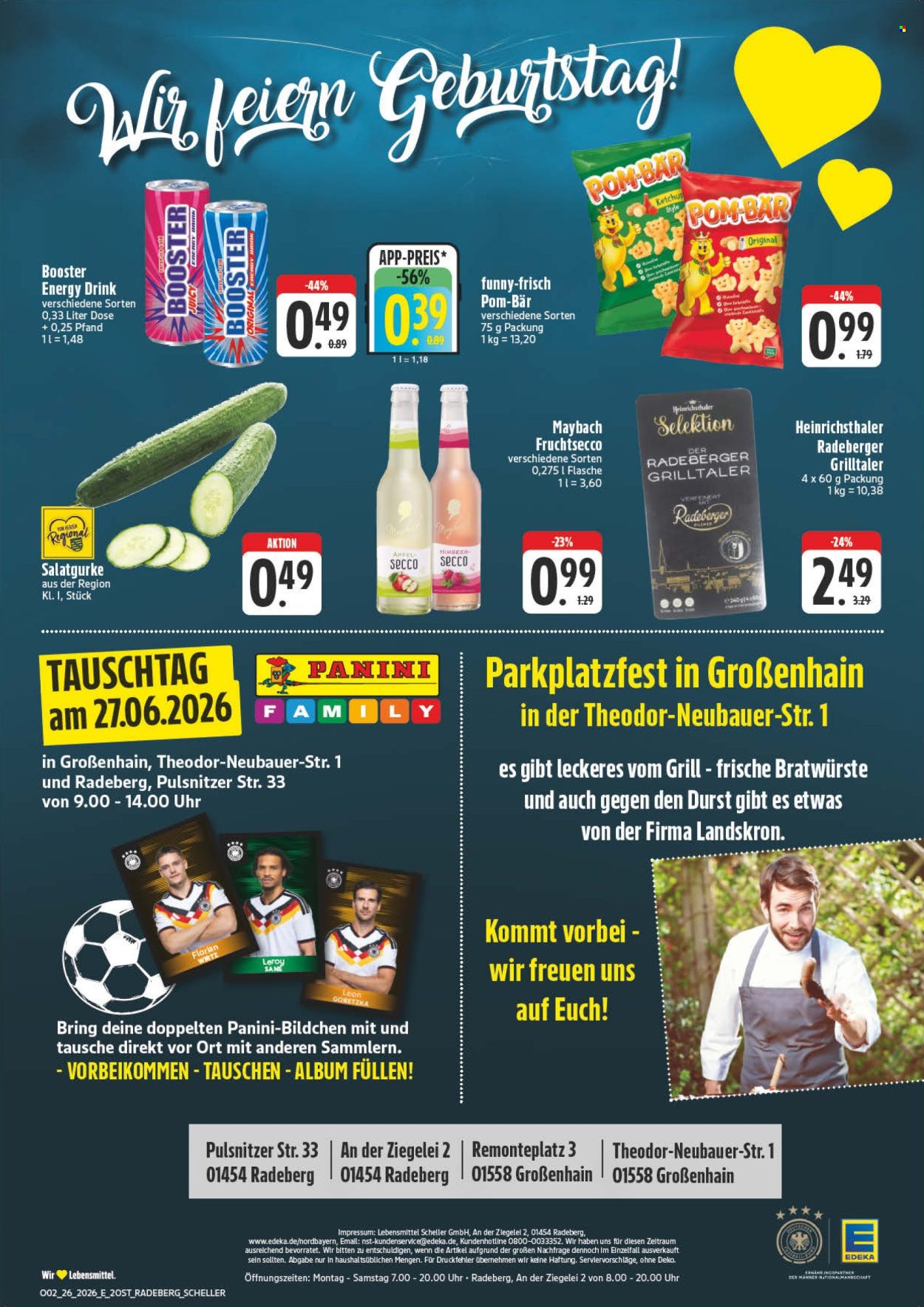 Edeka Prospekte  - 22.06.2026 - 27.06.2026. Seite 3