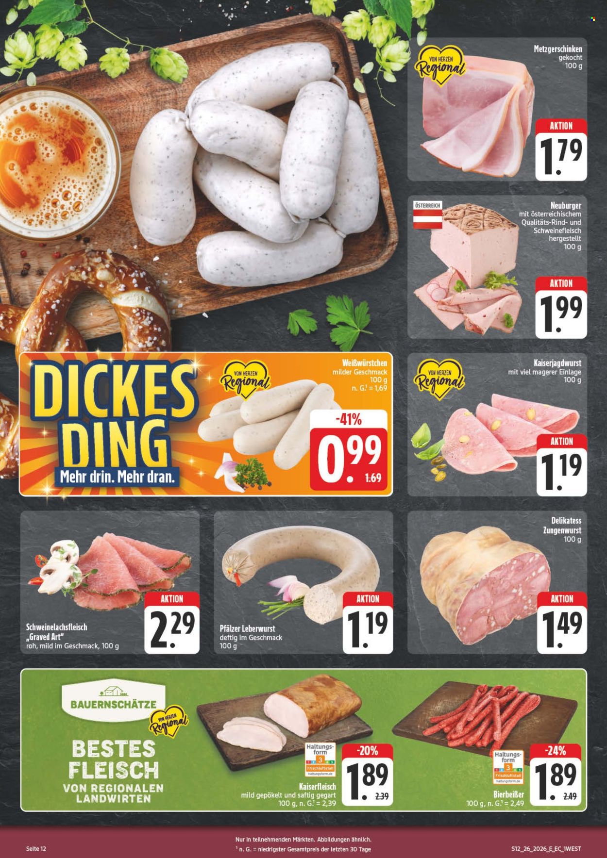 Edeka Prospekte  - 22.06.2026 - 27.06.2026. Seite 12