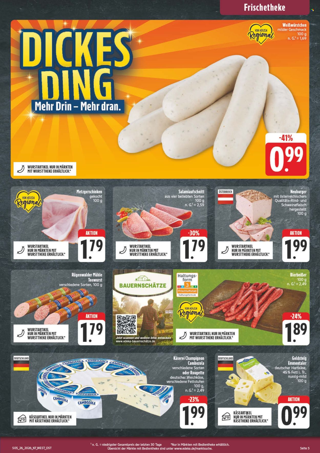 Edeka Prospekte  - 22.06.2026 - 27.06.2026. Seite 5