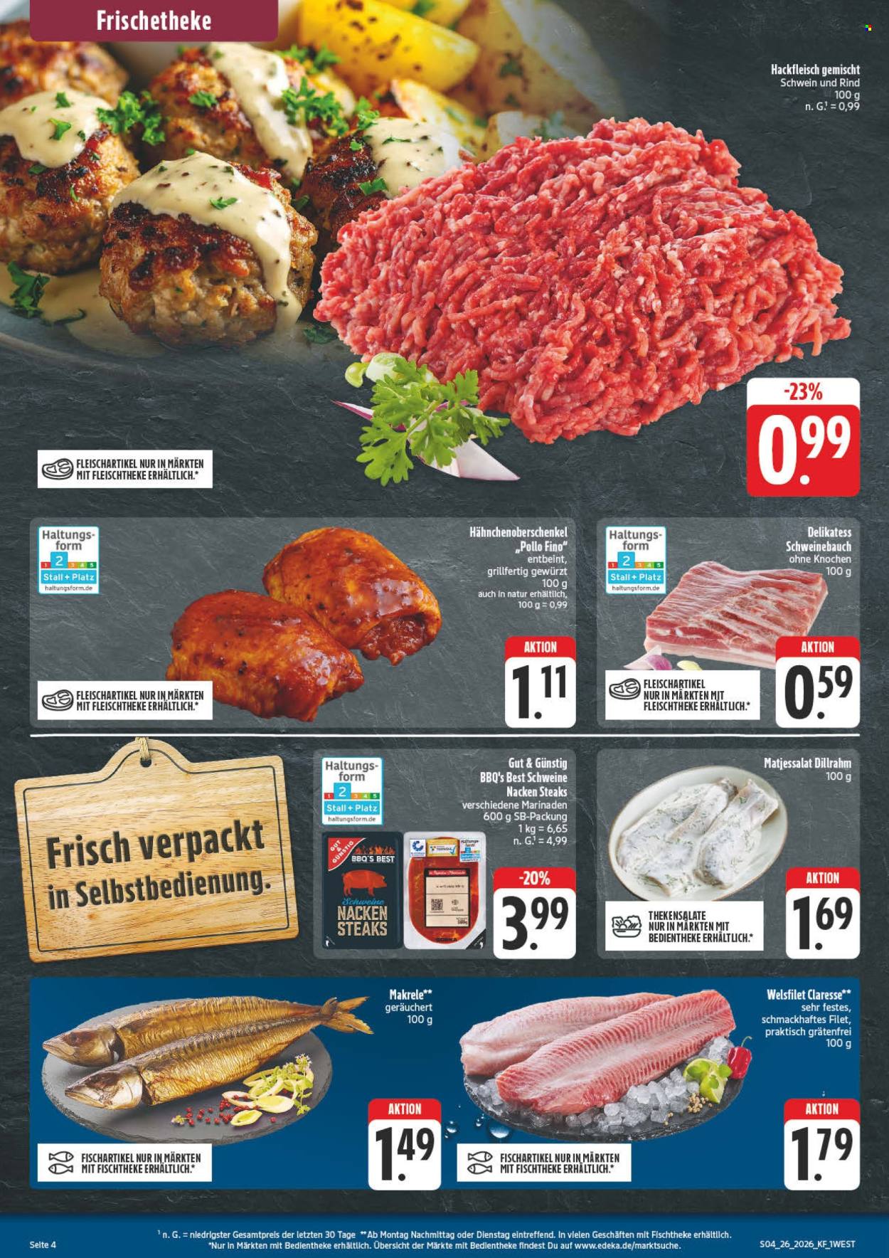 Edeka Prospekte  - 22.06.2026 - 27.06.2026. Seite 4