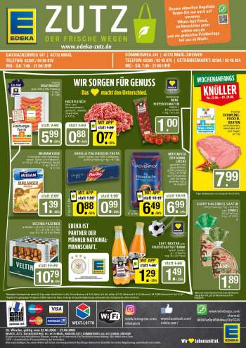 Prospekte Edeka - 22.06.2026 - 27.06.2026.