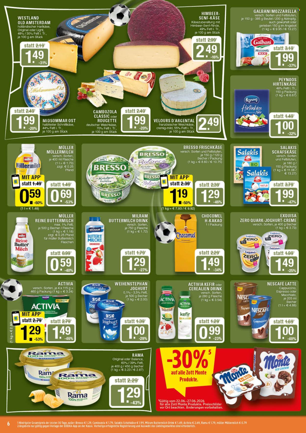 Edeka Prospekte  - 22.06.2026 - 27.06.2026. Seite 6