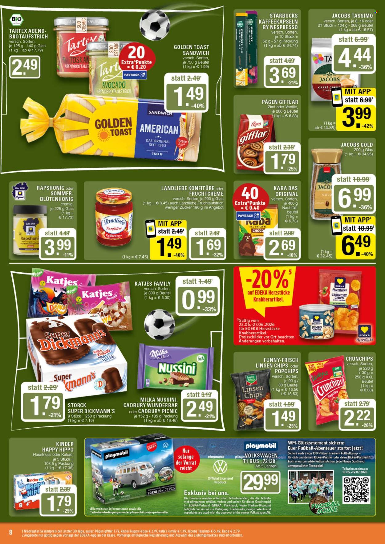 Edeka Prospekte  - 22.06.2026 - 27.06.2026. Seite 8