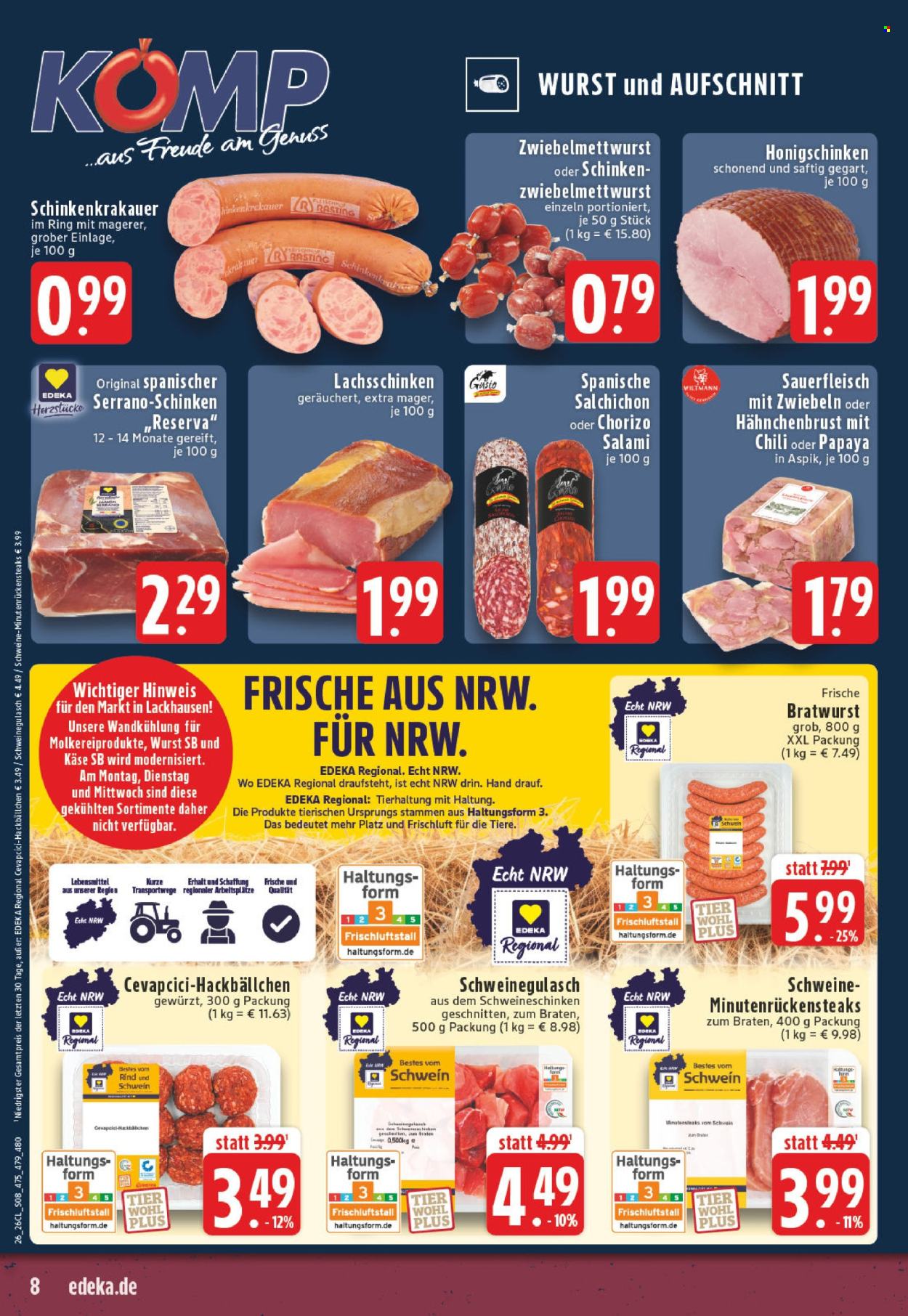 Edeka Prospekte  - 22.06.2026 - 27.06.2026. Seite 8