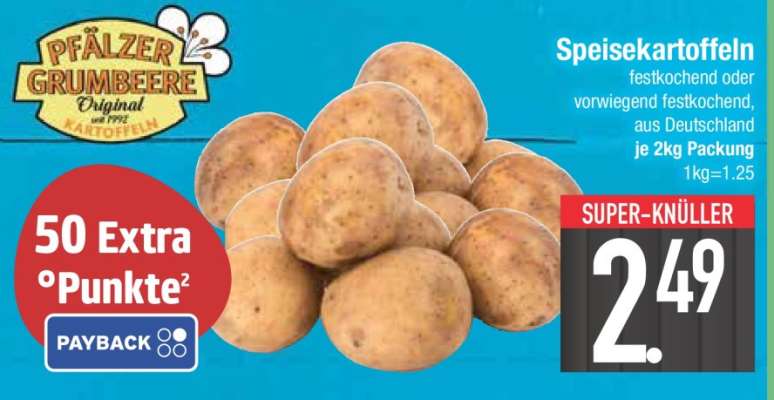Speisekartoffeln