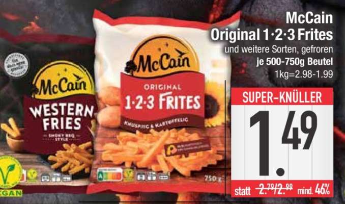 McCain Original 1-2-3 Frites