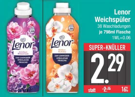 Lenor Weichspüler