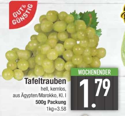 Tafeltrauben