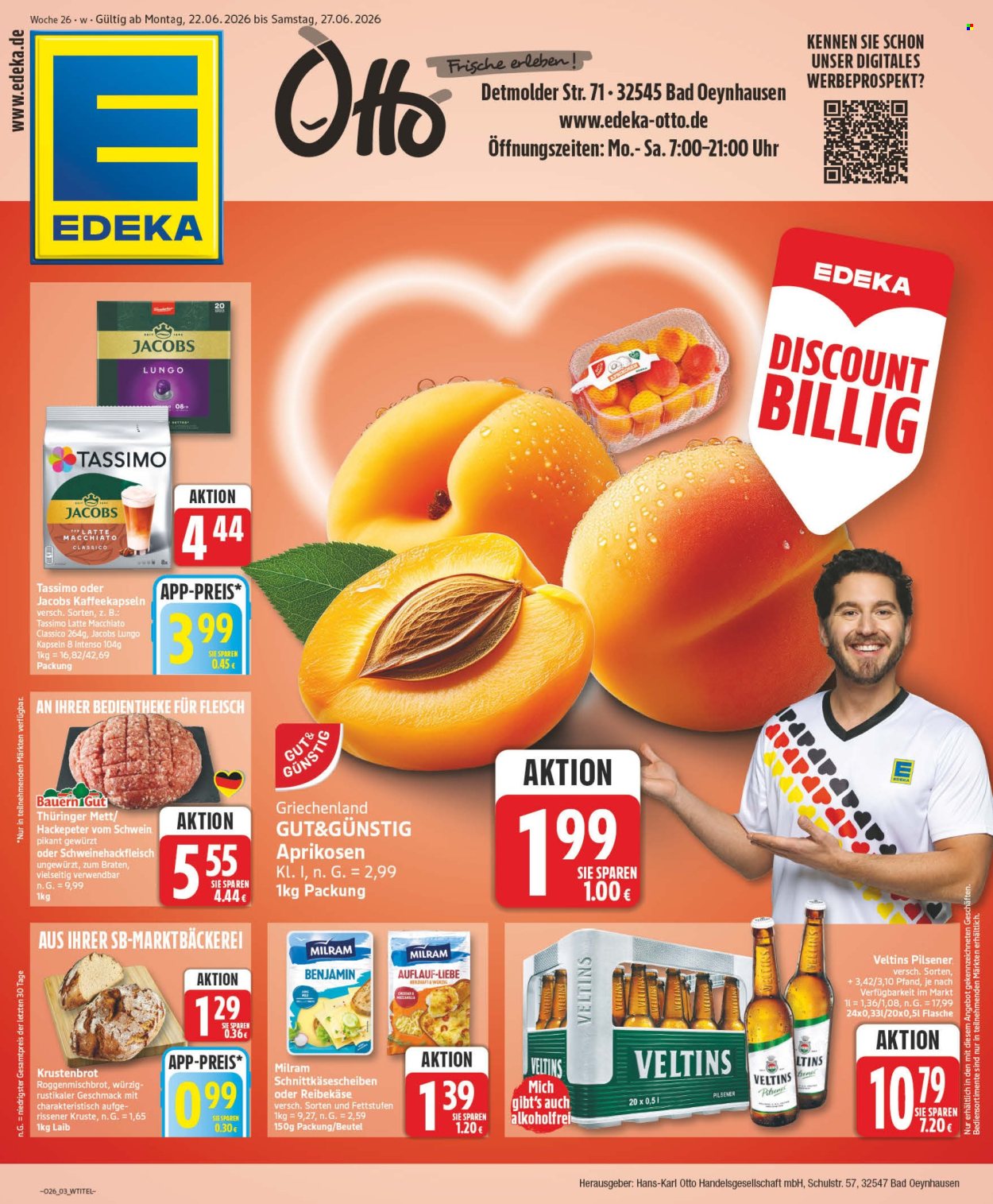 Edeka Prospekte  - 22.06.2026 - 27.06.2026. Seite 3