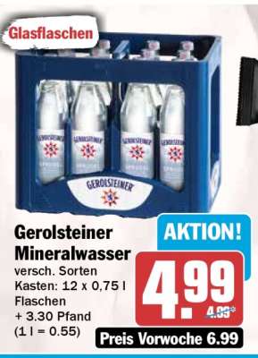 Gerolsteiner Mineralwasser