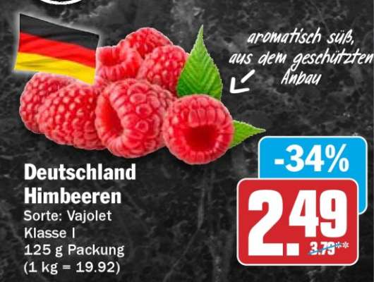 Deutschland Himbeeren