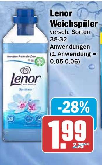 Lenor Weichspüler