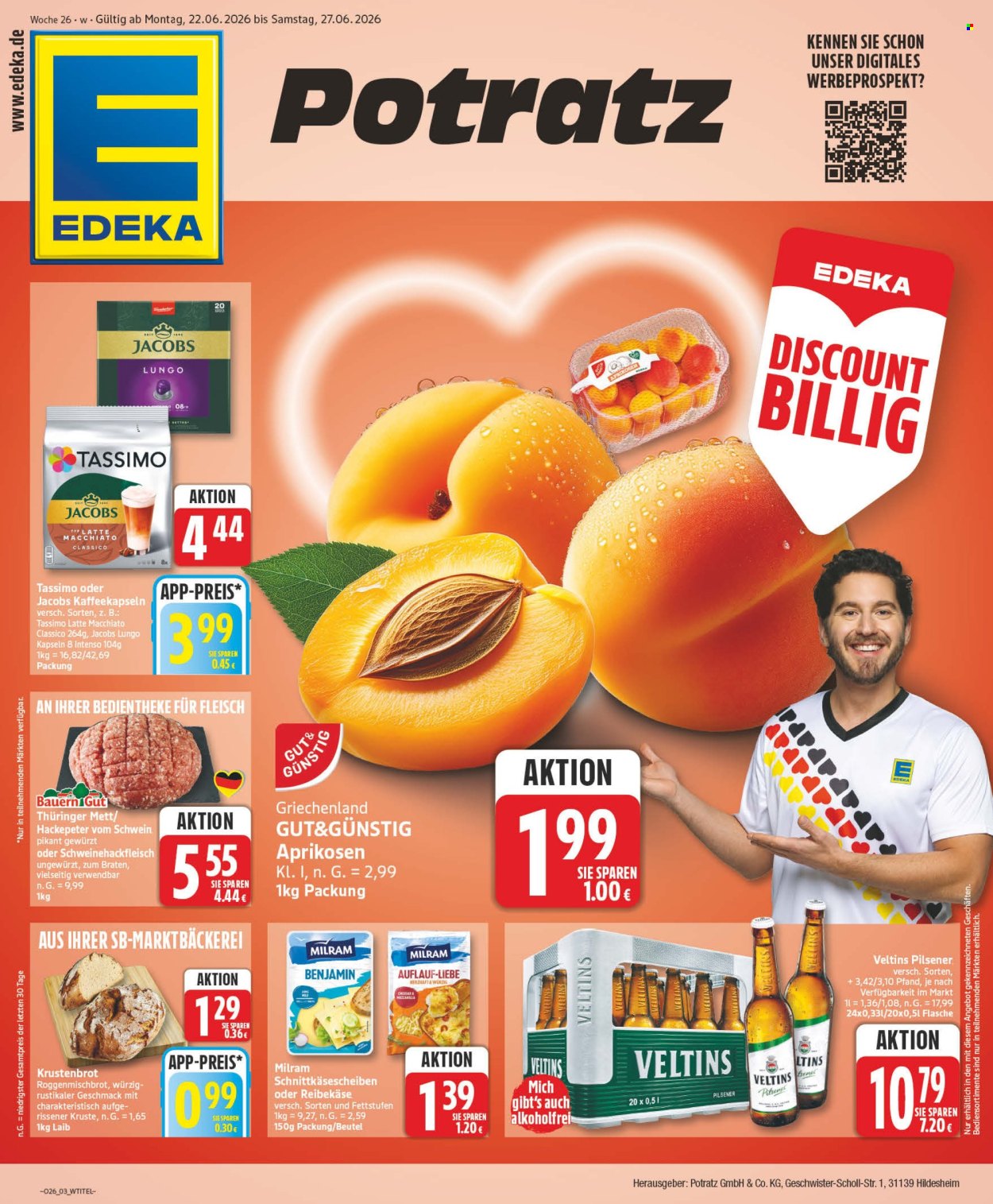 Edeka Prospekte  - 22.06.2026 - 27.06.2026. Seite 3