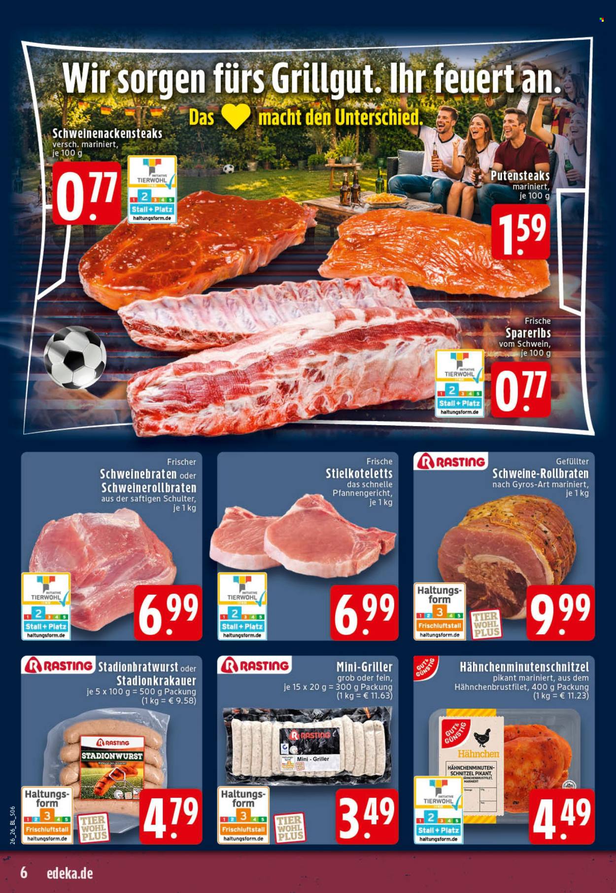 Edeka Prospekte  - 22.06.2026 - 27.06.2026. Seite 6