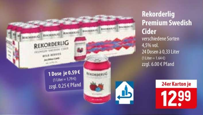 Rekorderlig Premium Swedish Cider