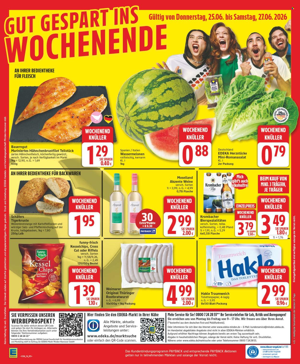 Edeka Prospekte  - 22.06.2026 - 27.06.2026. Seite 16