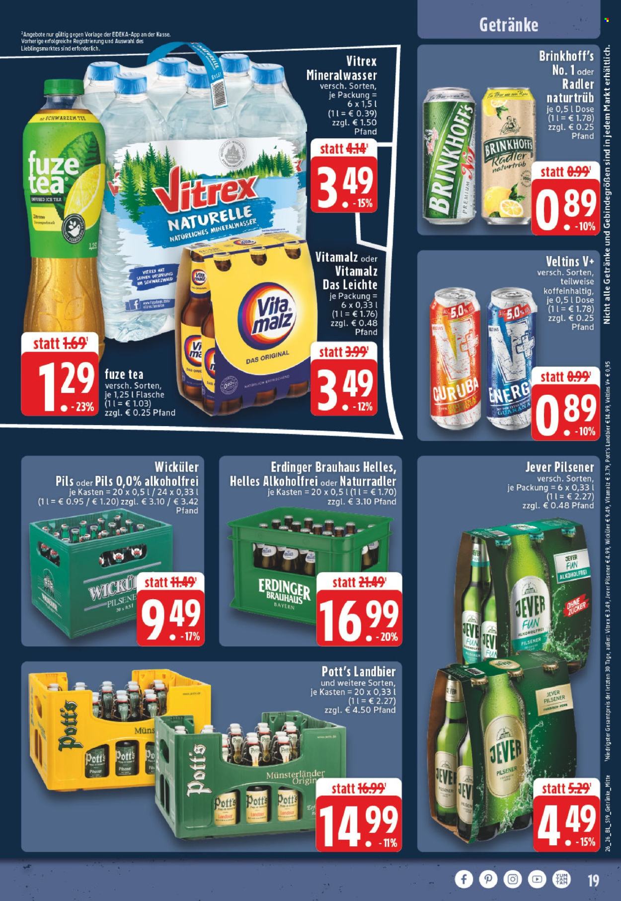 Edeka Prospekte  - 22.06.2026 - 27.06.2026. Seite 19