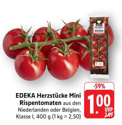 EDEKA Herzstücke Mini Rispentomaten