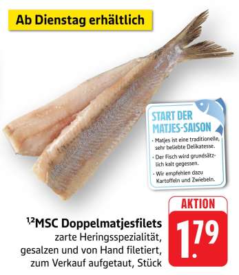 MSC Doppelmatjesfilets