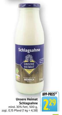 Unsere Heimat Schlagsahne