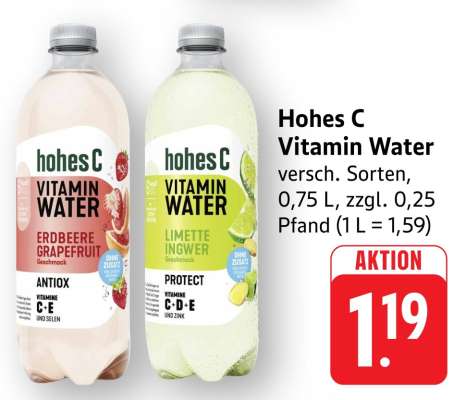 HOHES C Vitamin Water