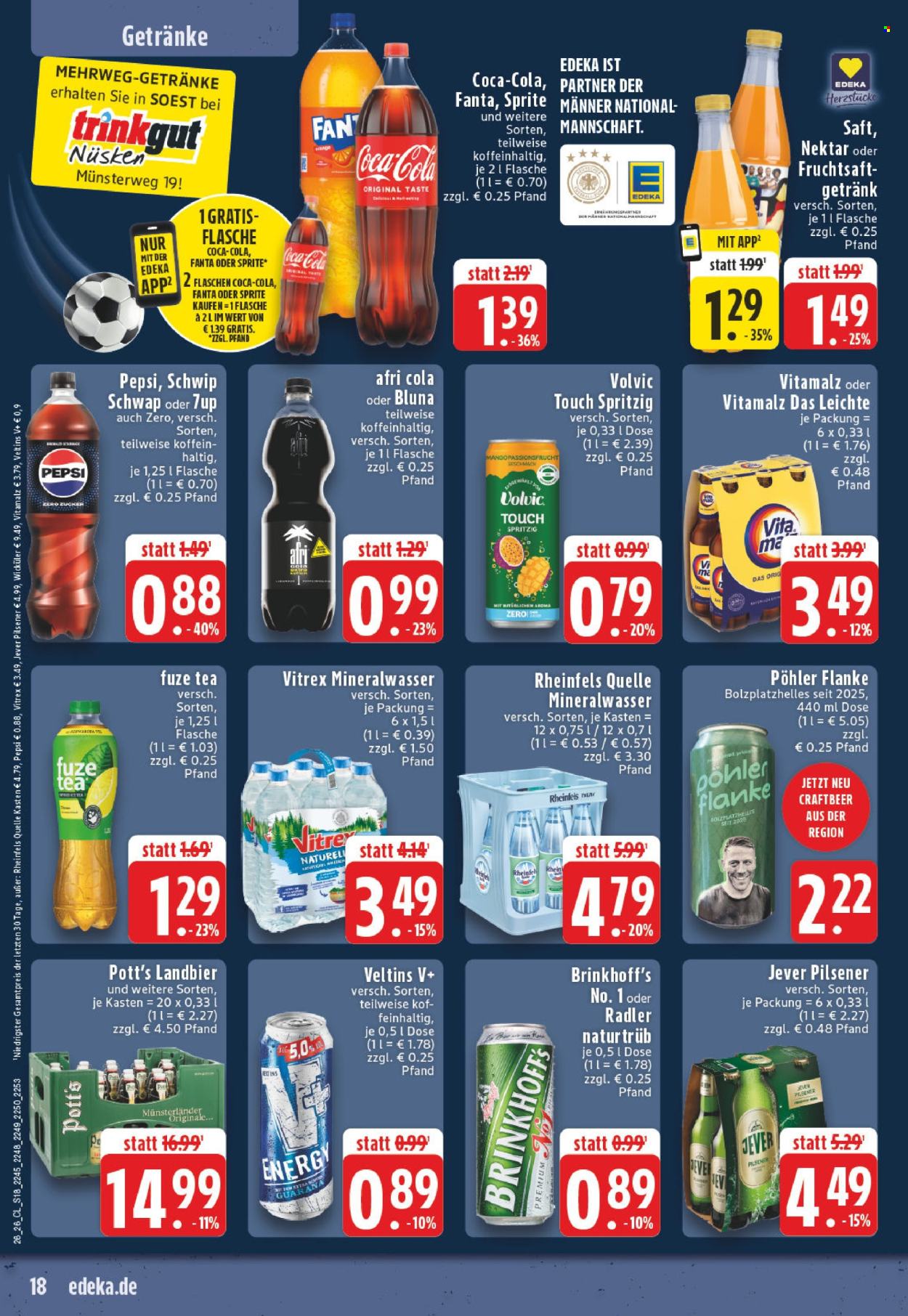 Edeka Prospekte  - 22.06.2026 - 27.06.2026. Seite 18