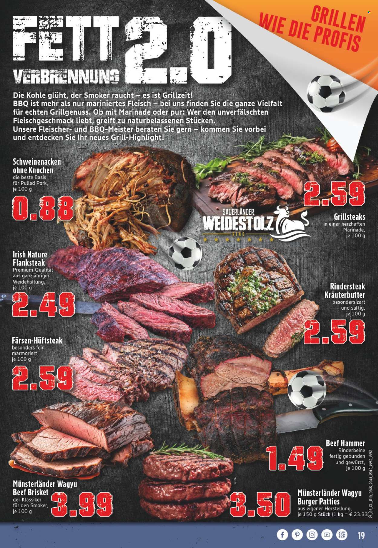 Edeka Prospekte  - 22.06.2026 - 27.06.2026. Seite 19