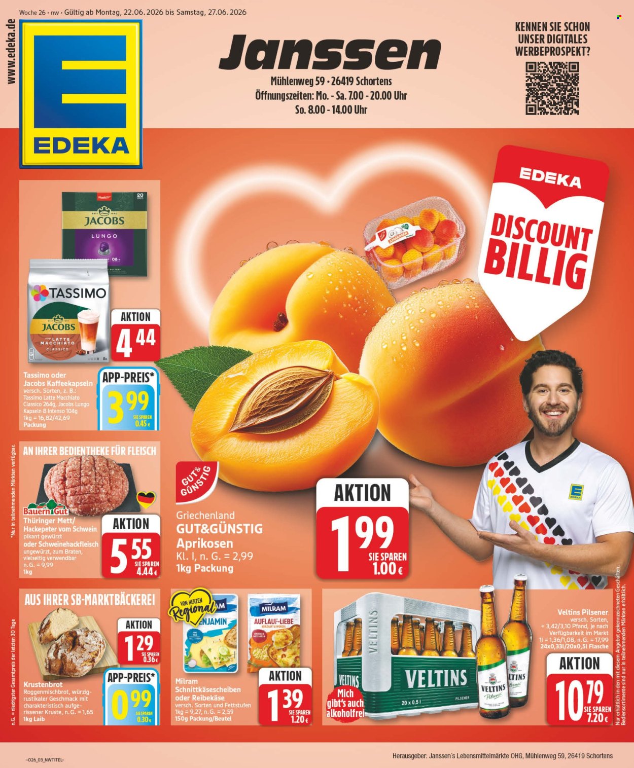 Edeka Prospekte  - 22.06.2026 - 27.06.2026. Seite 3