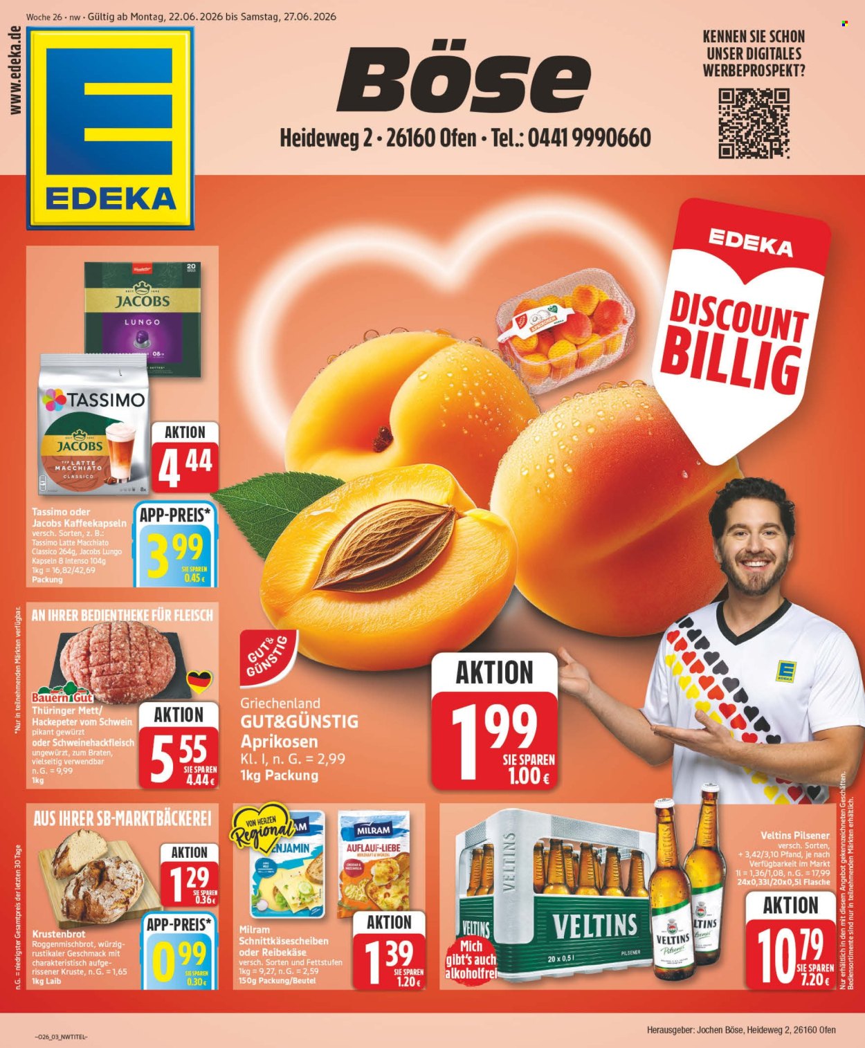 Edeka Prospekte  - 22.06.2026 - 27.06.2026. Seite 3