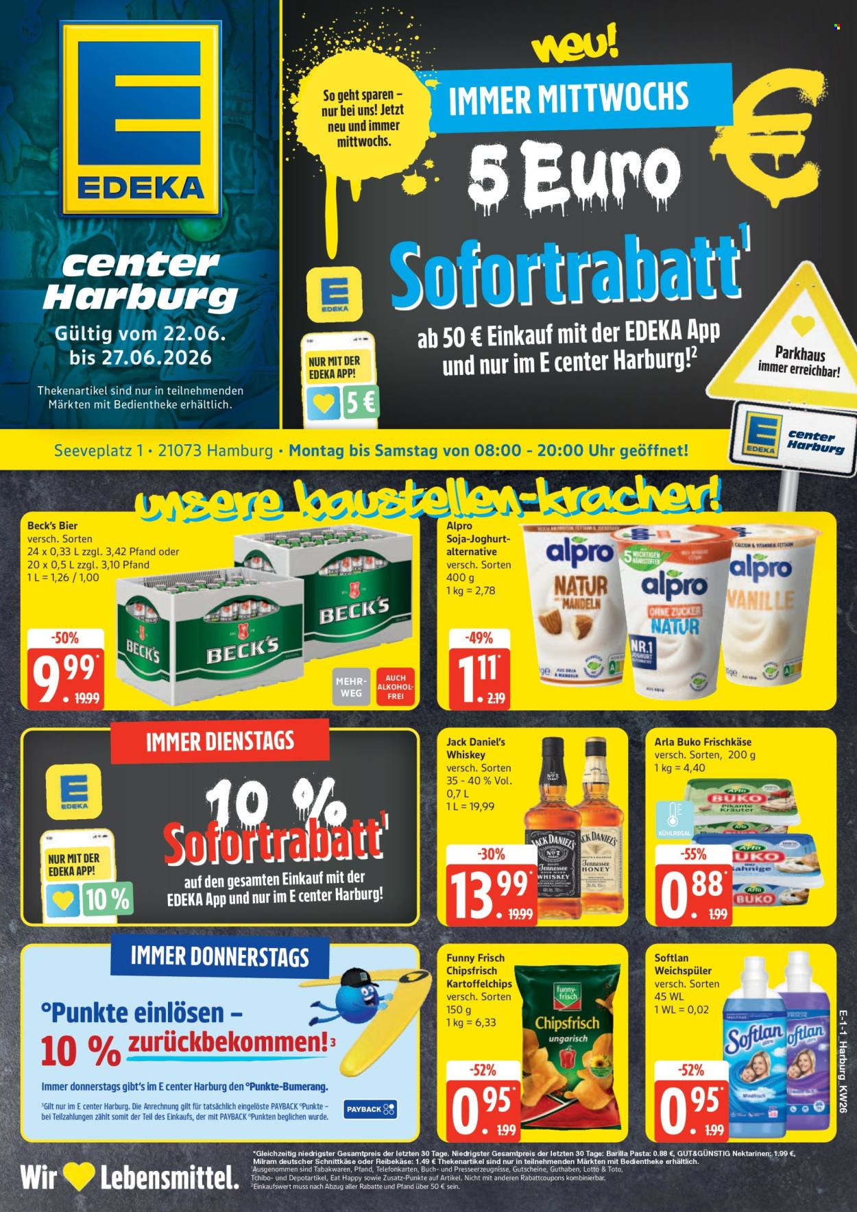Edeka Prospekte  - 22.06.2026 - 27.06.2026. Seite 1