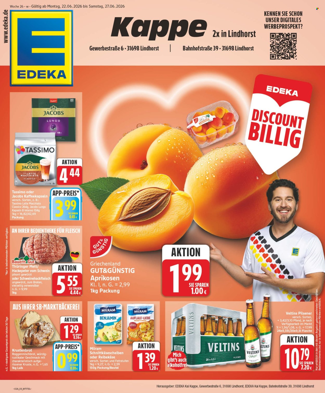 Edeka Prospekte  - 22.06.2026 - 27.06.2026. Seite 3