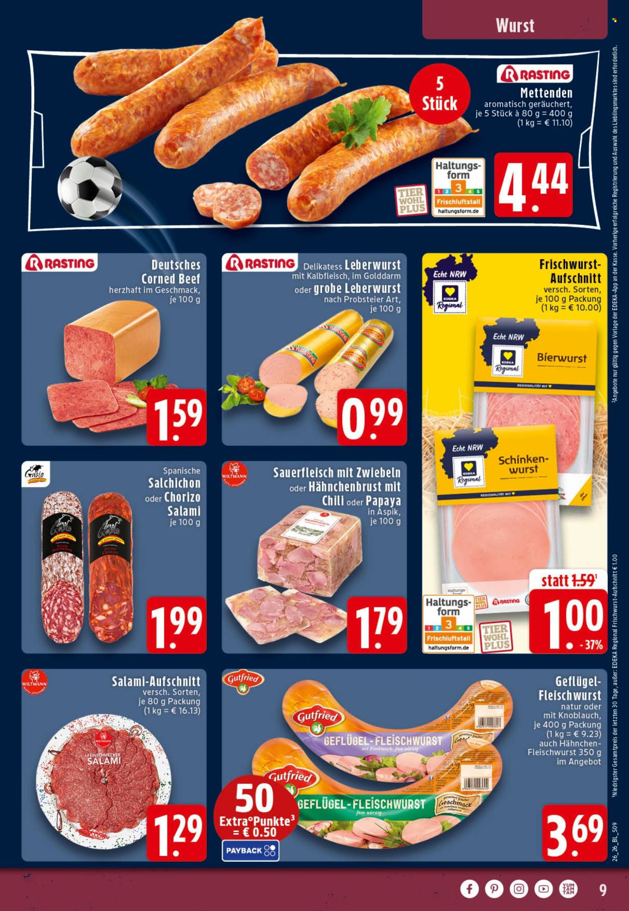 Edeka Prospekte  - 22.06.2026 - 27.06.2026. Seite 9
