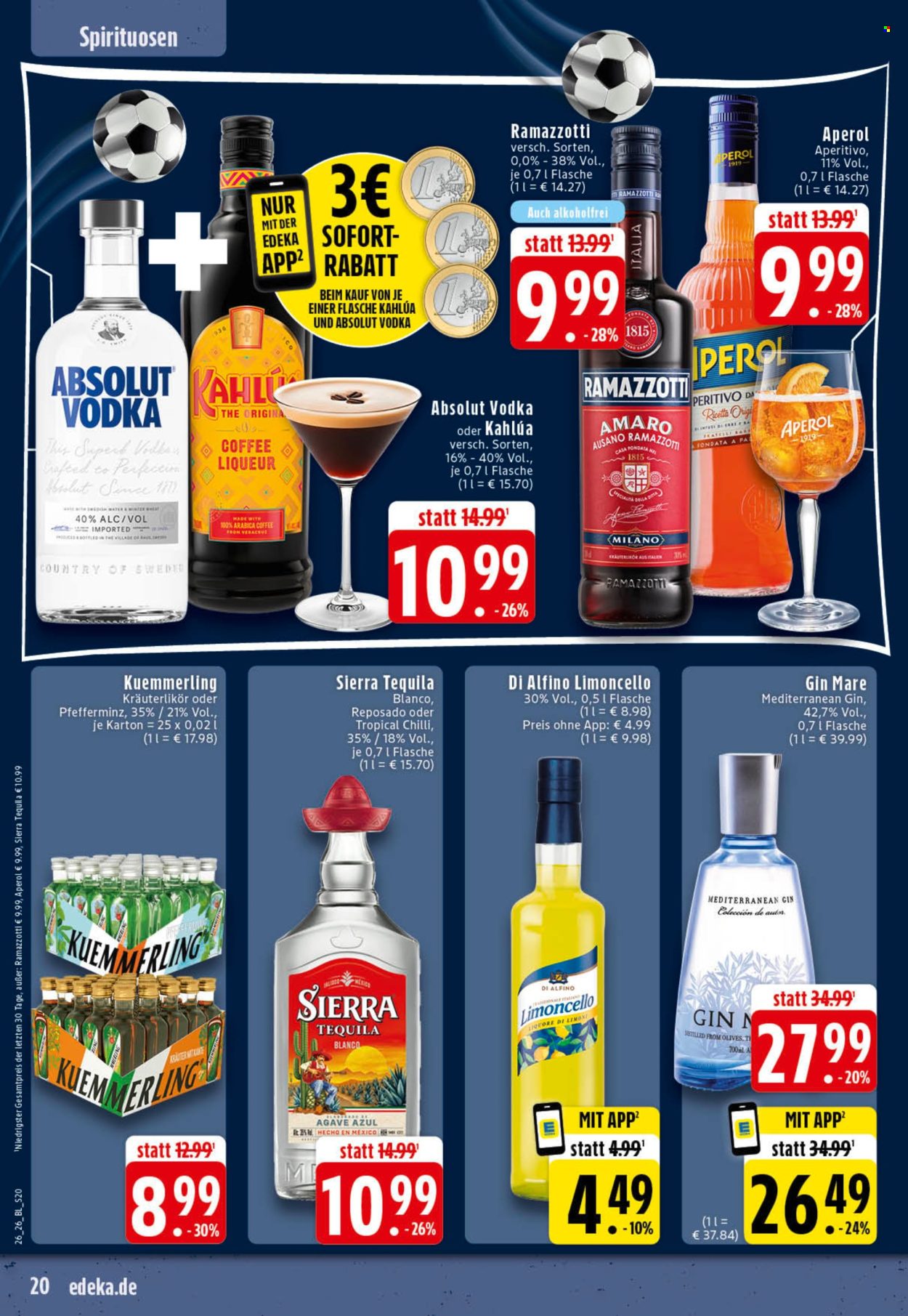 Edeka Prospekte  - 22.06.2026 - 27.06.2026. Seite 20