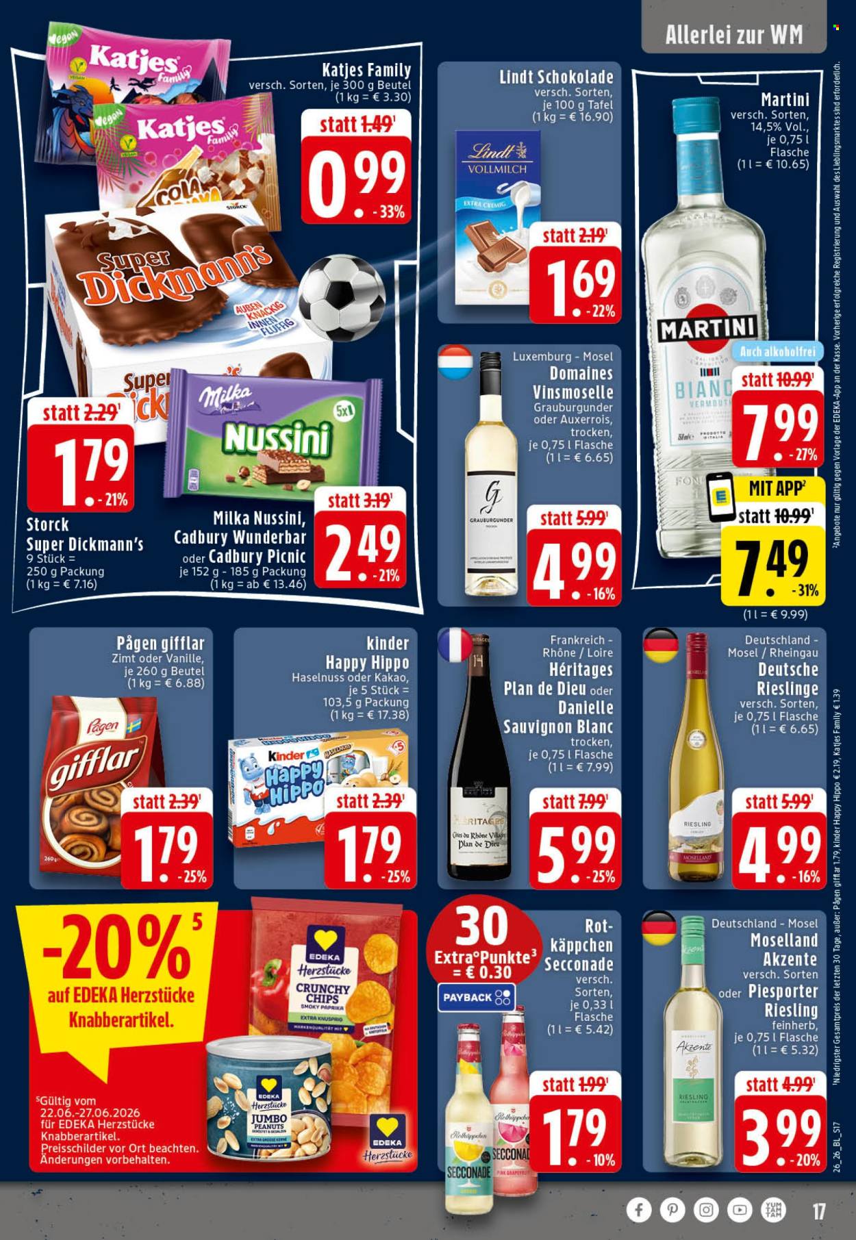 Edeka Prospekte  - 22.06.2026 - 27.06.2026. Seite 17
