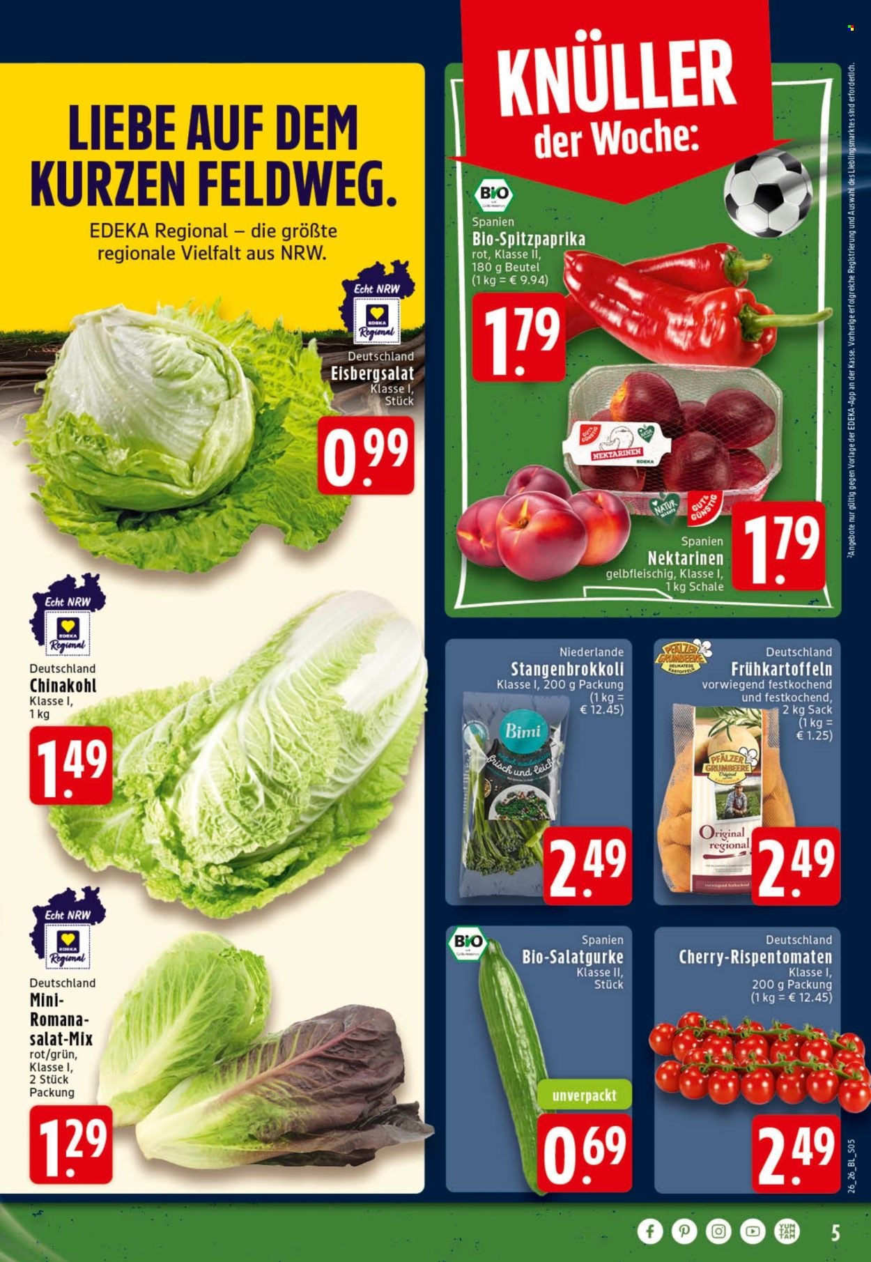 Edeka Prospekte  - 22.06.2026 - 27.06.2026. Seite 5