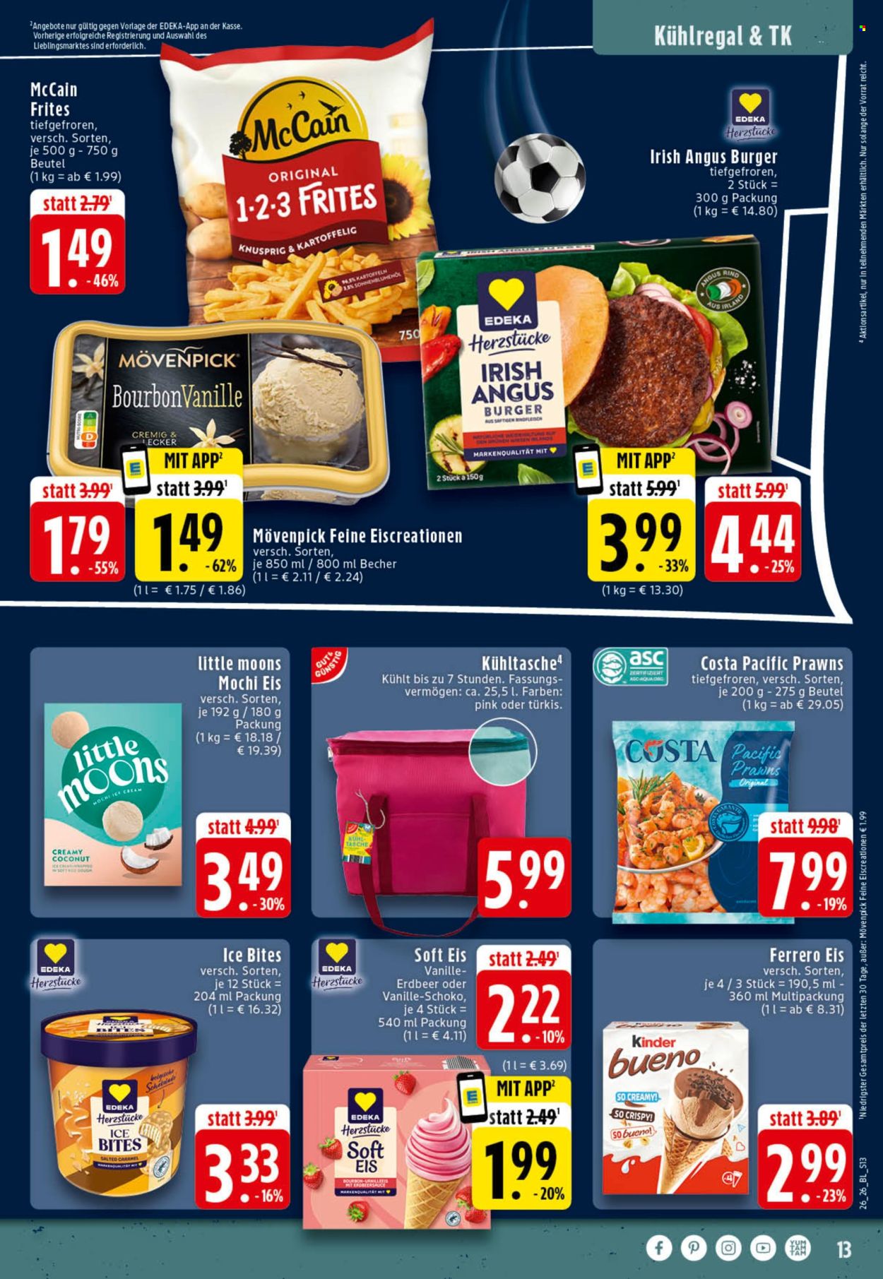 Edeka Prospekte  - 22.06.2026 - 27.06.2026. Seite 13