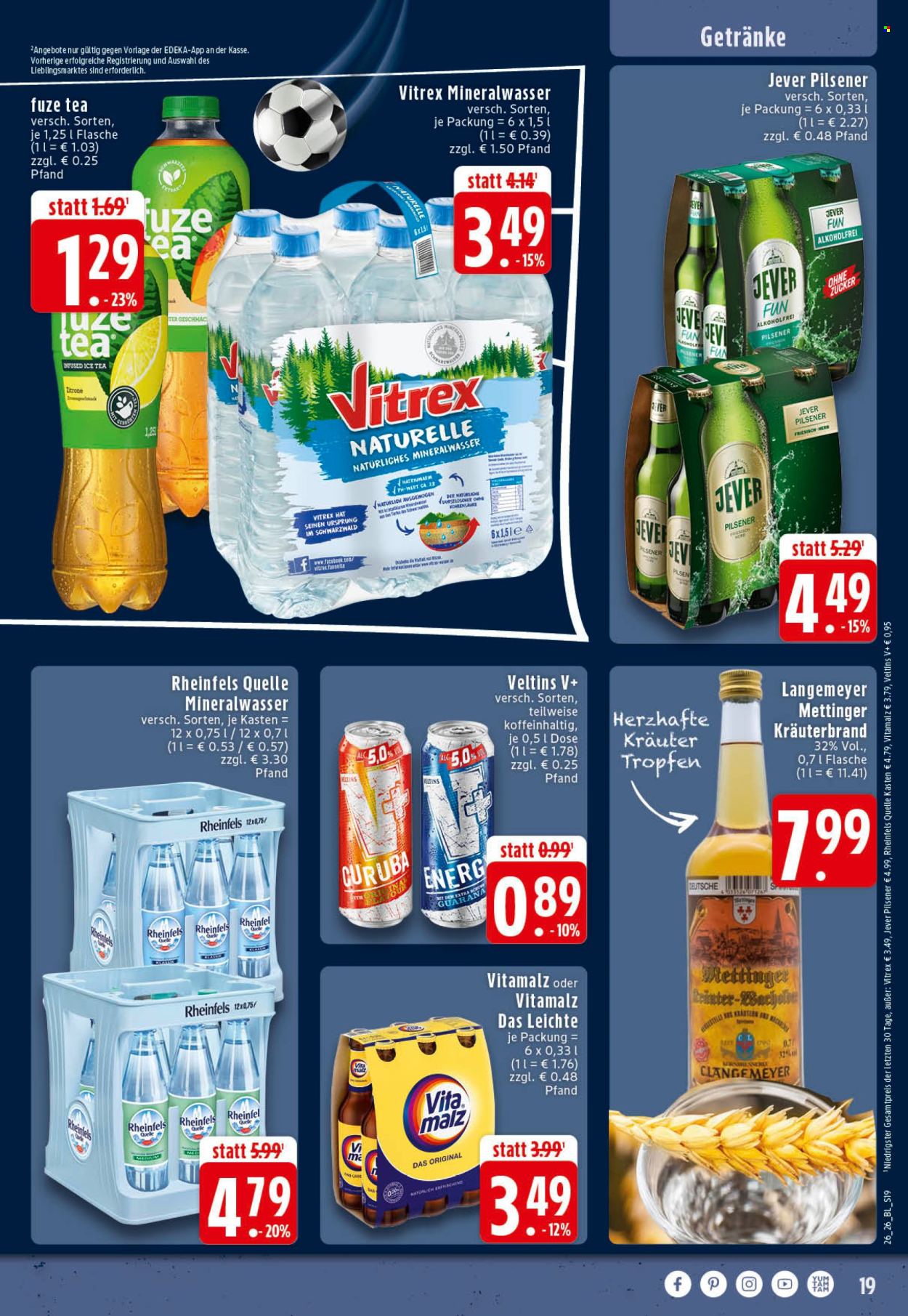 Edeka Prospekte  - 22.06.2026 - 27.06.2026. Seite 19