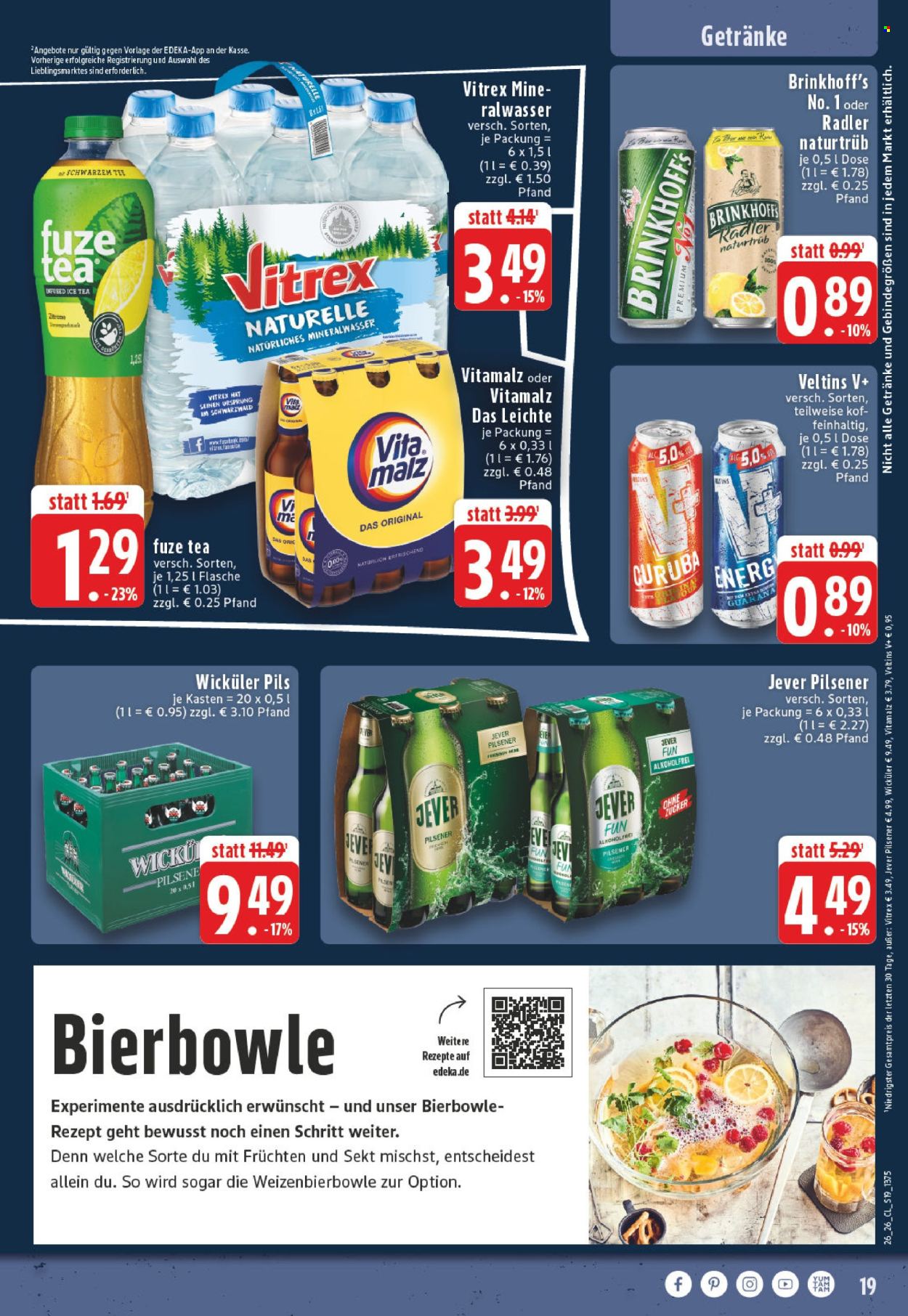 Edeka Prospekte  - 22.06.2026 - 27.06.2026. Seite 19