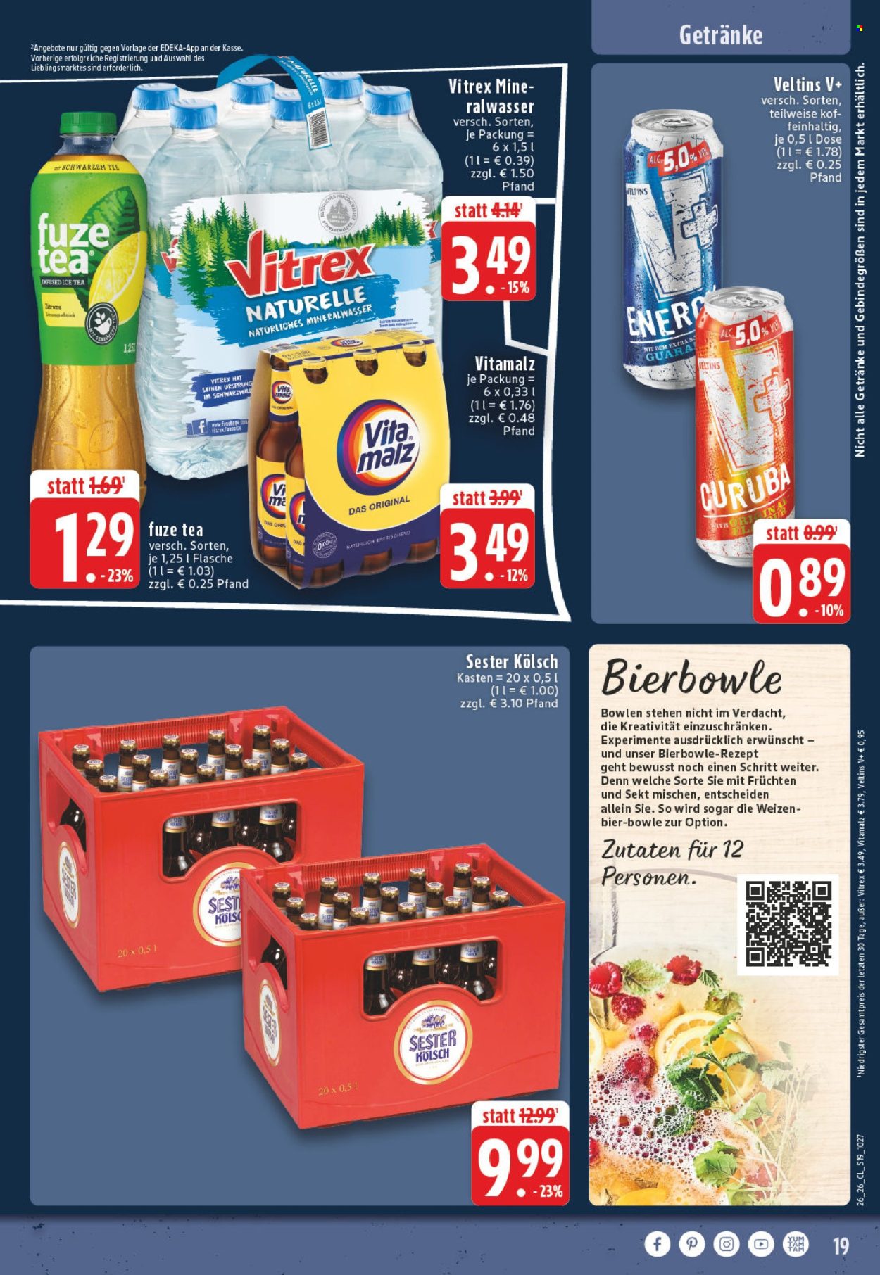 Edeka Prospekte  - 22.06.2026 - 27.06.2026. Seite 19
