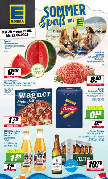 Prospekte Edeka - 22.06.2026 - 27.06.2026.
