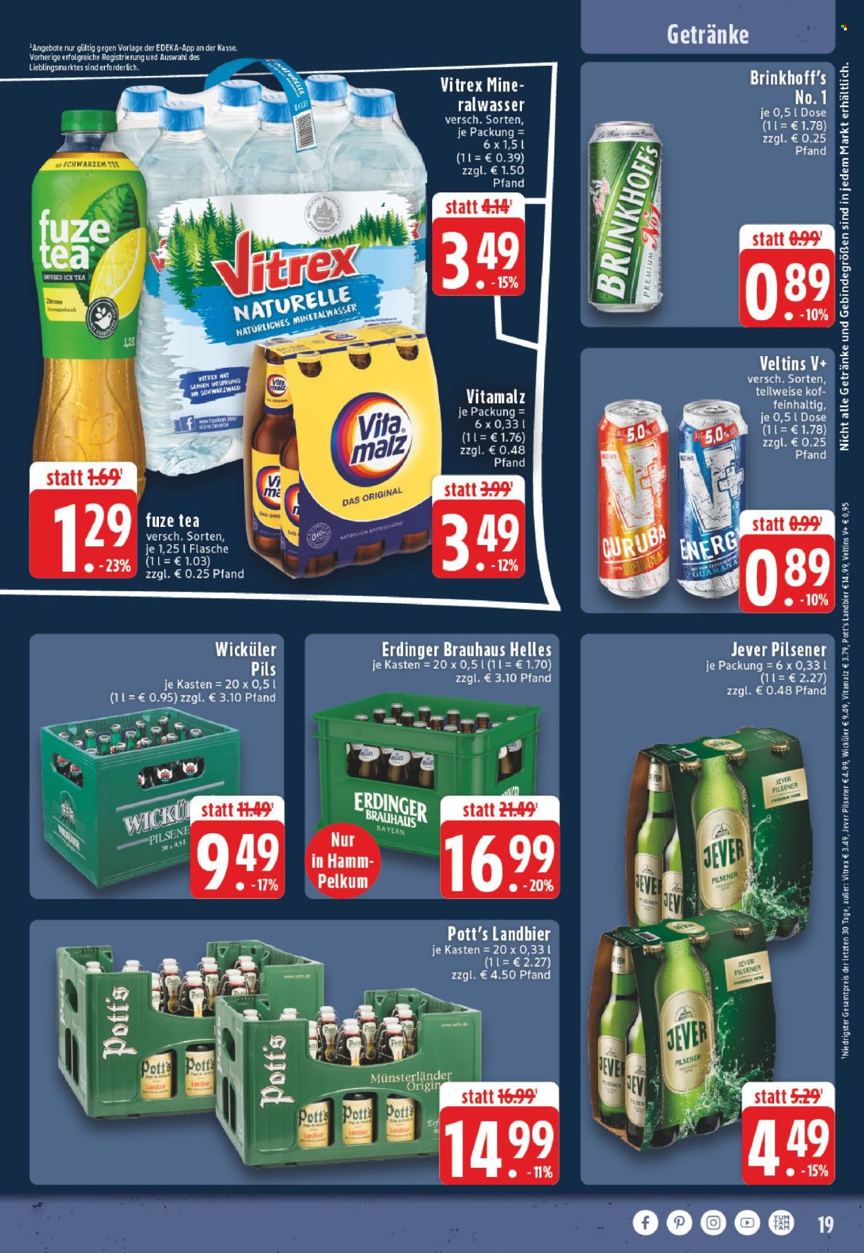 Edeka Prospekte  - 22.06.2026 - 27.06.2026. Seite 19