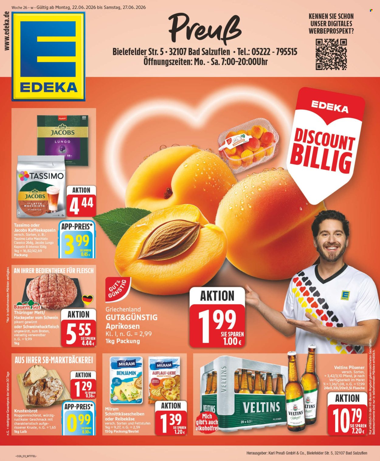 Edeka Prospekte  - 22.06.2026 - 27.06.2026. Seite 3