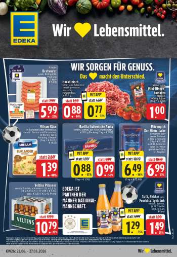 Prospekte E center - 22.06.2026 - 27.06.2026.