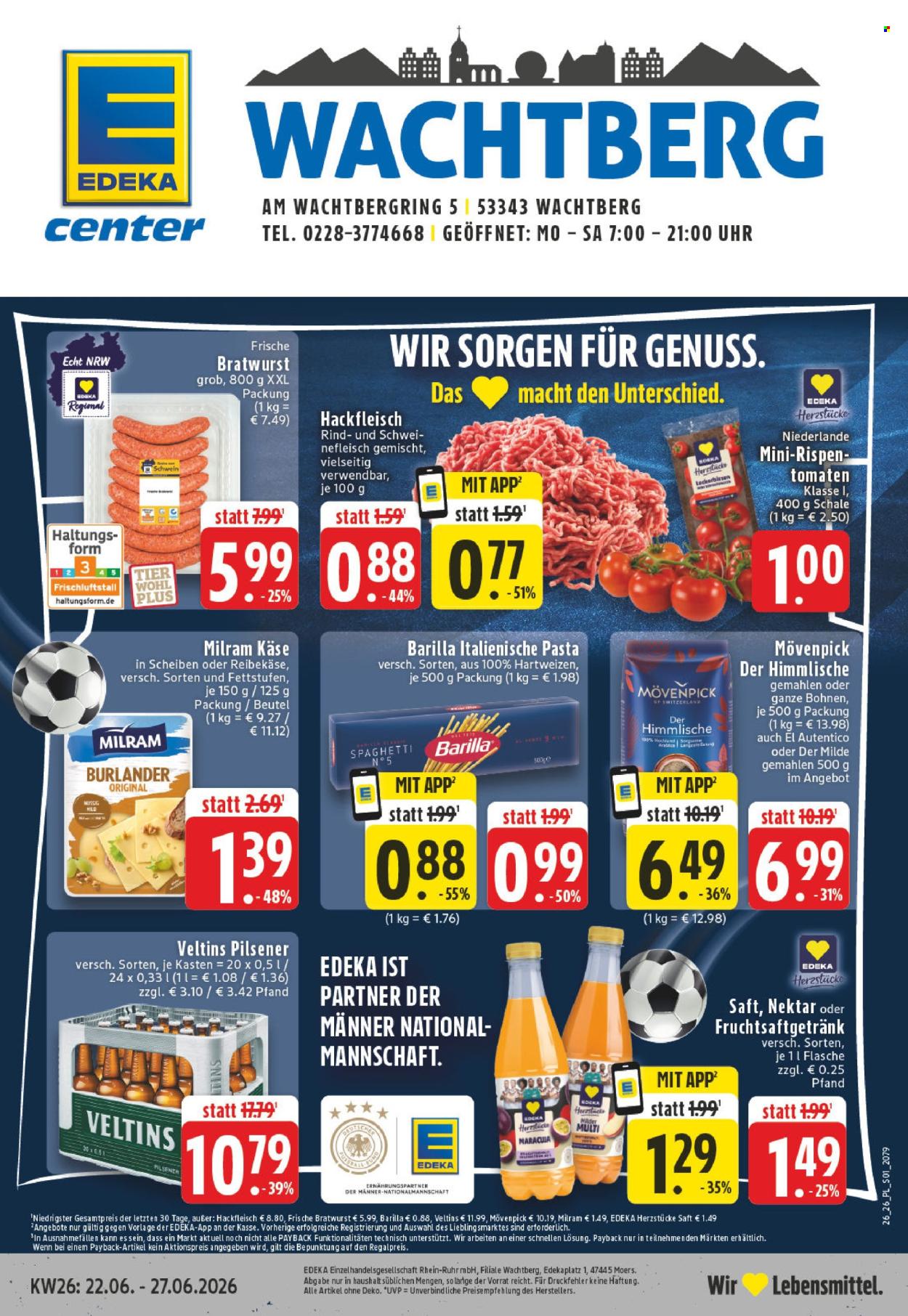 E center Prospekte  - 22.06.2026 - 27.06.2026. Seite 1