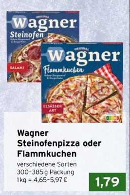 Wagner Steinofenpizza oder Flammkuchen
