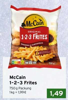 MCCAIN 1­2­3­Frites